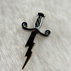 Titanium Lightning Bolt Dagger